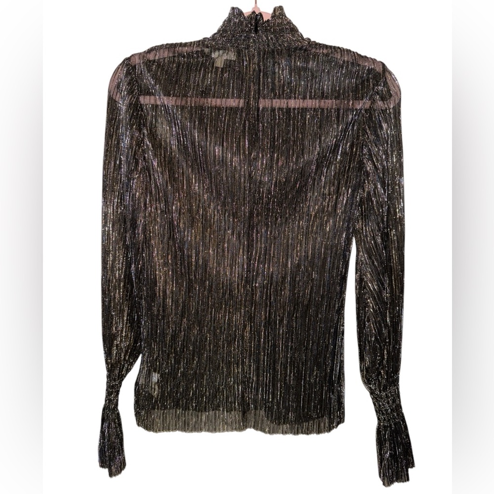 L’AGENCE Paola Long Sleeve Turtle Neck Blouse
